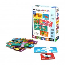 Baby Games. Набор пазлов. Читаем по слогам. 60 эл. 06399