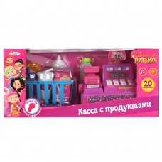 Касса СКАЗОЧНЫЙ ПАТРУЛЬ свет-звук с набором продуктов, в кор.37*17*16см ИГРАЕМ ВМЕСТЕ в кор.2*12шт