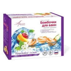 Бомбочки для ванны своими руками Фруктовый салют ср.