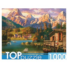 TOPpuzzle. ПАЗЛЫ 1000 элементов. ФТП1000-9942 Доломитовые Альпы