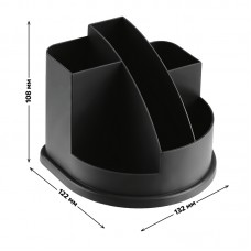 Настольная подставка /Авангард/, черная ОР52