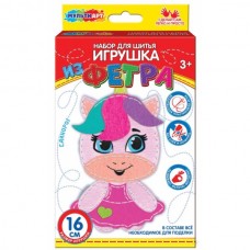 Игрушка из фетра единорог МУЛЬТИ АРТ в кор.66шт