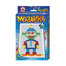 Мозаика фигурная /Пришелец/ 180 эл, Треуг + Квадр, Большая плата*