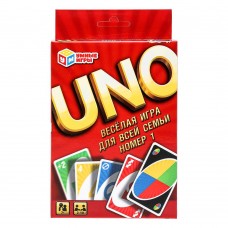 UNO. Карточная игра. 92х130х22мм. Умные игры в кор.100шт