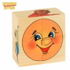 Кубики Колобок 4 куб.