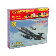 Авиация  Сверхзвуковой истребитель F-104G /Старфайтер/ (1:72)