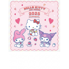 Hello Kitty and Friends. Календарь на 2025 год