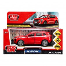 Машина металл haval jolion 12 см, двери, багаж, красный, кор. Технопарк в кор.2*36шт