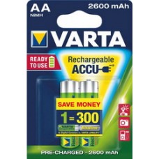 Аккумуляторы VARTA AA R2U 2600мАч бл.2