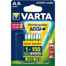 Аккумуляторы VARTA AA  R2U 2400 мАч бл.2