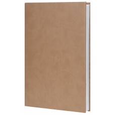Ежедневник А5 недат. LITE CLASSIC MATTE 136 л. корич. тв. обл. ляссе лин.