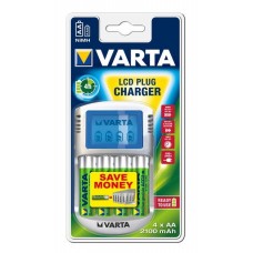 Зарядное устройство VARTA LCD Charger+4x2600 mAh