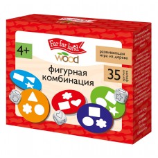 Игра развивающая деревянная /Фигурная комбинация/ Far far land Wood