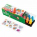Восковые мелки фигурные BRAUBERG KIDS /РАКЕТА/, НАБОР 12 цветов + НАКЛЕЙКИ В ПОДАРОК, 273082