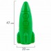Восковые мелки фигурные BRAUBERG KIDS /РАКЕТА/, НАБОР 12 цветов + НАКЛЕЙКИ В ПОДАРОК, 273082