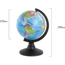 Глобус Земли политический D 12см
