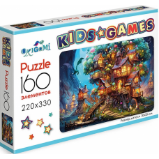 Kids Games. Пазл. 160 Эл. Домик на дереве. 08552