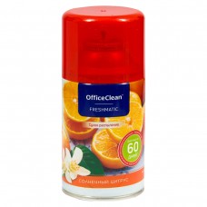 Сменный баллон для освежителя воздуха OfficeClean /Солнечный цитрус/, сухое распыление, 250мл 262643