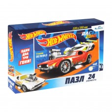 Hot Wheels.Пазл.24Эл. Территория гонки.06852