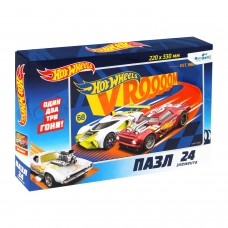 Hot Wheels.Пазл.24Эл. Финишный рывок.06854