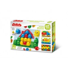 Мозаика для самых маленьких /Домик/ d40/5 цв/31 эл Baby Toys